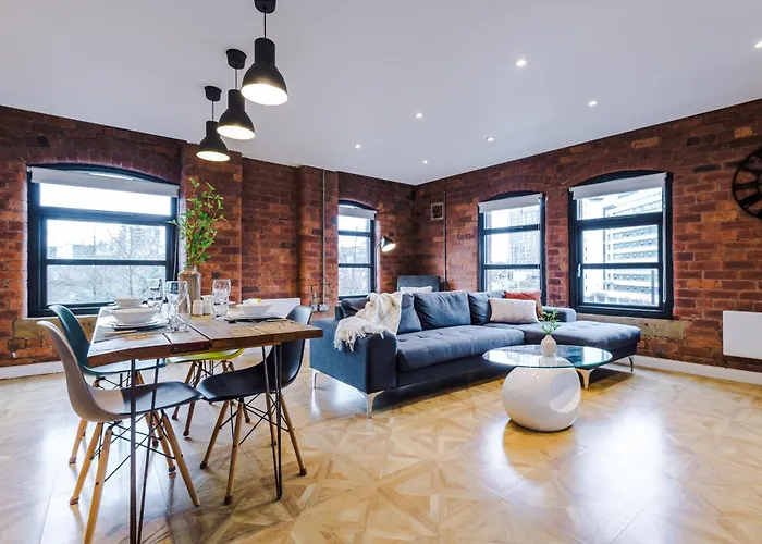 2 King Size Beds In Manhattan Styled Oversize Lägenhet Leeds (West Yorkshire)